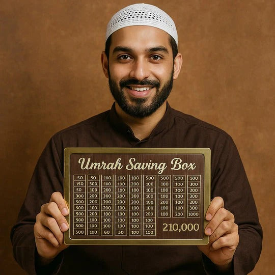 Umrah Saving Box ✨ | Flat 40% OFF 🔥