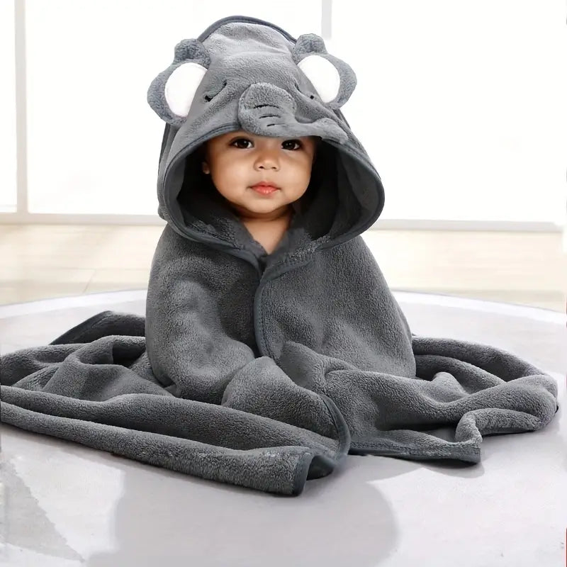 🔥Cartoon Animal Bath Towel   ❄️👶 For 0-4 years Baby | 😍 Flat 50% OFF 🤩