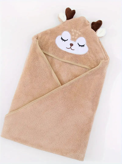 🔥Cartoon Animal Bath Towel   ❄️👶 For 0-4 years Baby | 😍 Flat 50% OFF 🤩